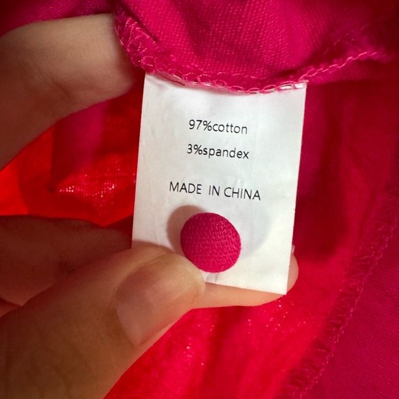 Showpo Hot Pink Collared Crop Cargo Shirt Cotton Barbiecore - US 6 - Picture 6 of 8